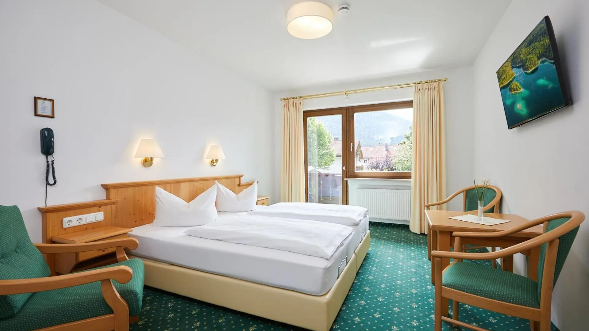 Gaestehaus Zugspitz - Zimmer Ohne Verpflegung Farchant